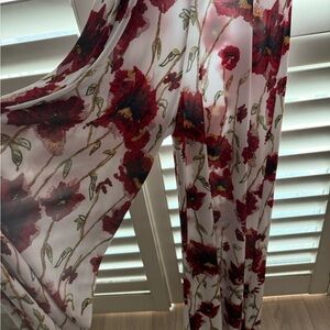 Norma Kamali loose floral jumpsuit
